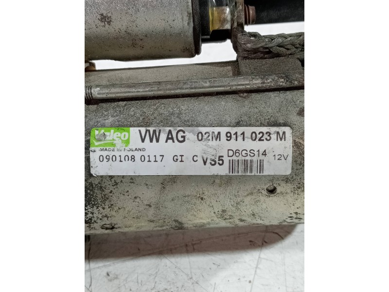 Recambio de motor arranque para audi s3 (8p) 2.0 tfsi referencia OEM IAM 02M911023M  