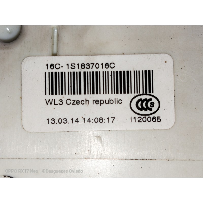 Recambio de motor cierre centralizado delantero derecho para skoda superb combi (3t5) 2.0 tdi dpf referencia OEM IAM 1S1837016C 