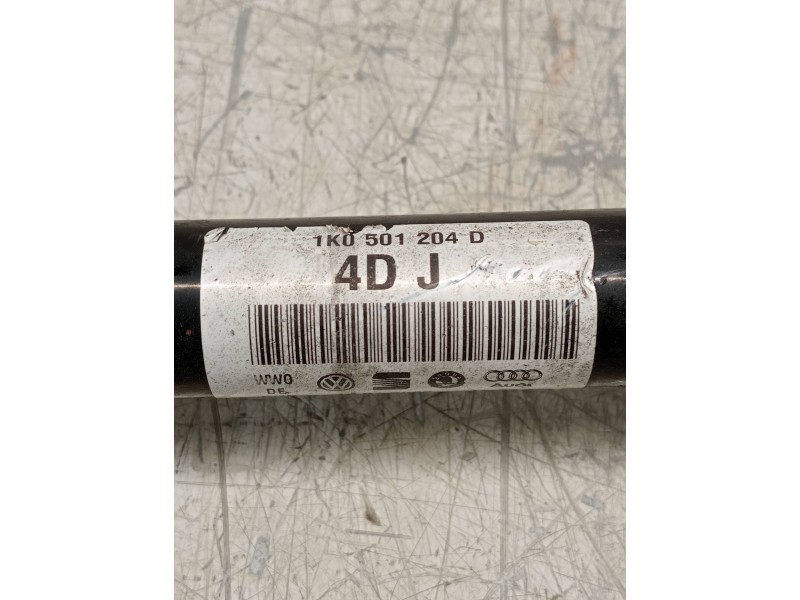 Recambio de transmision trasera derecha para audi s3 (8p) 2.0 tfsi referencia OEM IAM 1K0501204D  