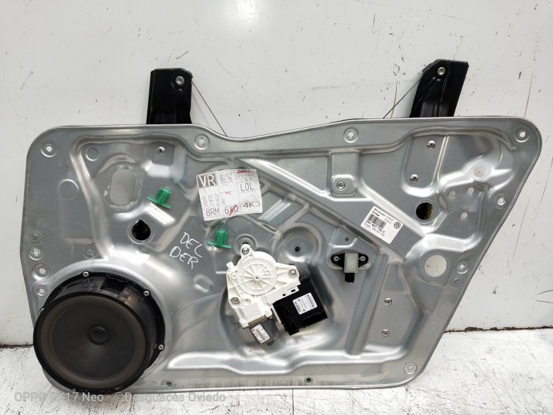 Recambio de elevalunas delantero derecho para volkswagen tiguan (5n1) advance referencia OEM IAM 5N183730C 5N0837462 5P