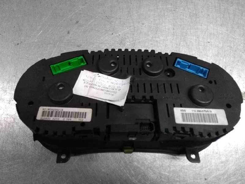 Recambio de cuadro instrumentos para seat toledo (1m2) 1.9 tdi referencia OEM IAM 110080075019 W01M0920821B 