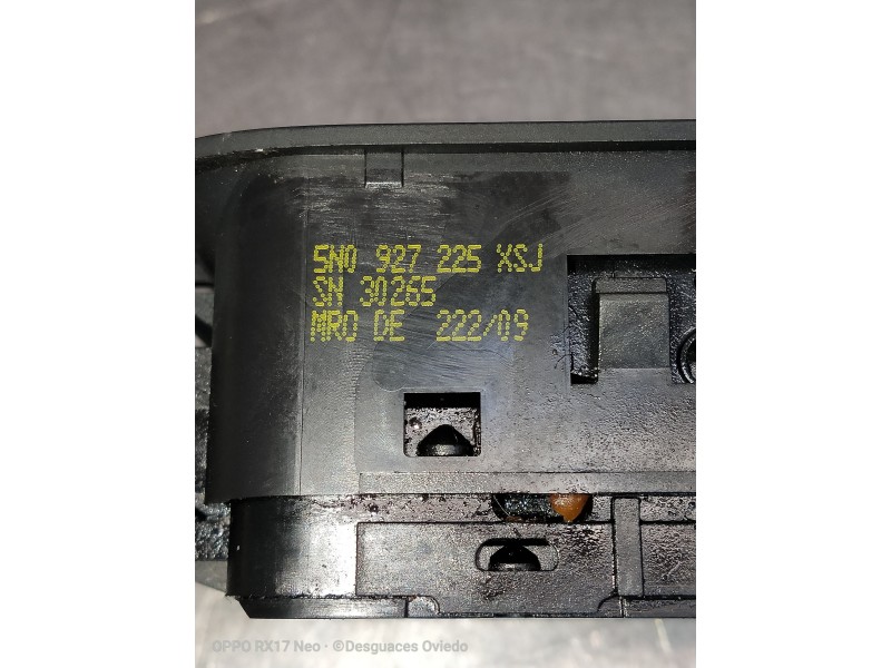 Recambio de mando multifuncion para volkswagen tiguan (5n1) advance referencia OEM IAM 5N0927225XSJ SN30265 