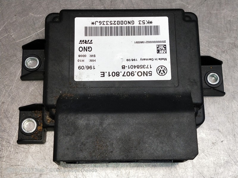 Recambio de modulo electronico para volkswagen tiguan (5n1) advance referencia OEM IAM 5N0907801E GNO0085336J 17358401B
