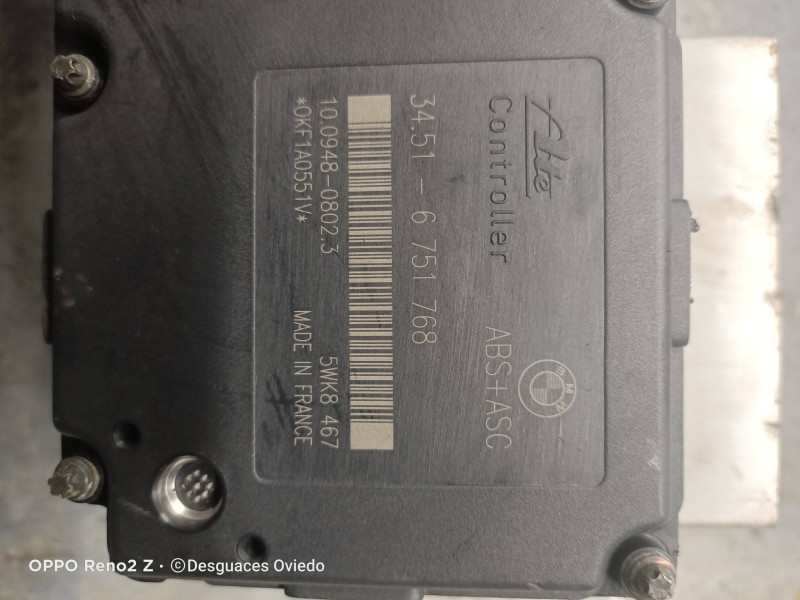 Recambio de abs para bmw serie 3 berlina (e46) 320d referencia OEM IAM 10094808023 34516751768 5WK8467 345610751767 10020402544