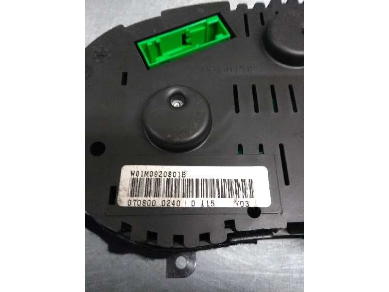 Recambio de cuadro instrumentos para seat toledo (1m2) 1.9 tdi referencia OEM IAM 110080074015 W01M920801B 