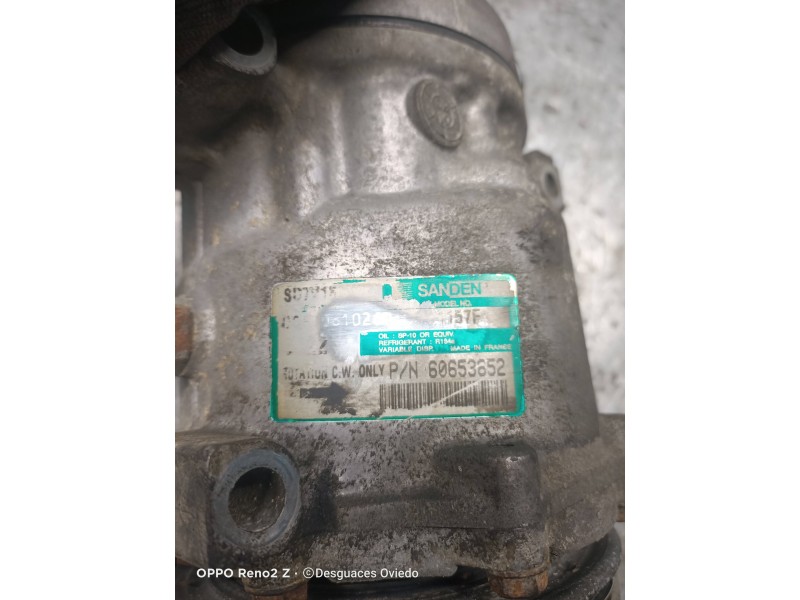 Recambio de compresor aire acondicionado para alfa romeo 156 sportwagon (116) 1.9 jtd 16v progression referencia OEM IAM 6065365