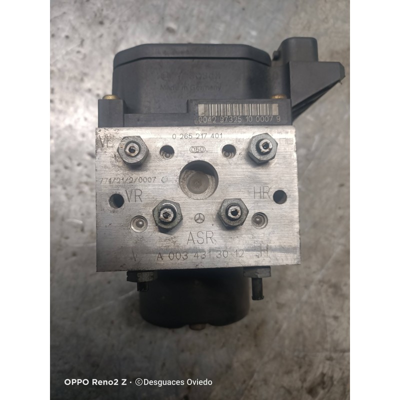 Recambio de abs para mercedes clase e (w210) berlina diesel 220 diesel (210.004) referencia OEM IAM 0265217401 A00343130 