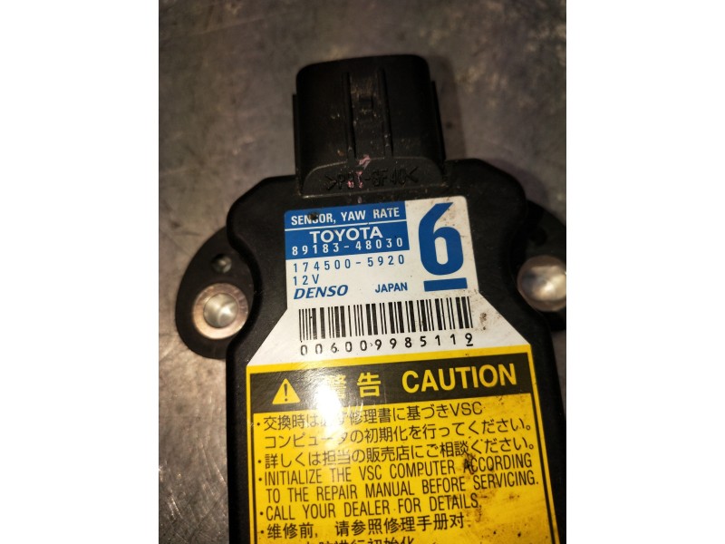 Recambio de modulo electronico para toyota iq básico referencia OEM IAM 1745005920  