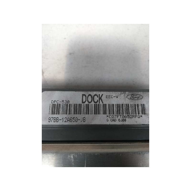 Recambio de centralita motor uce para ford mondeo berlina (gd) 1.8 turbodiesel cat referencia OEM IAM 97BB12A650JB DOCK 
