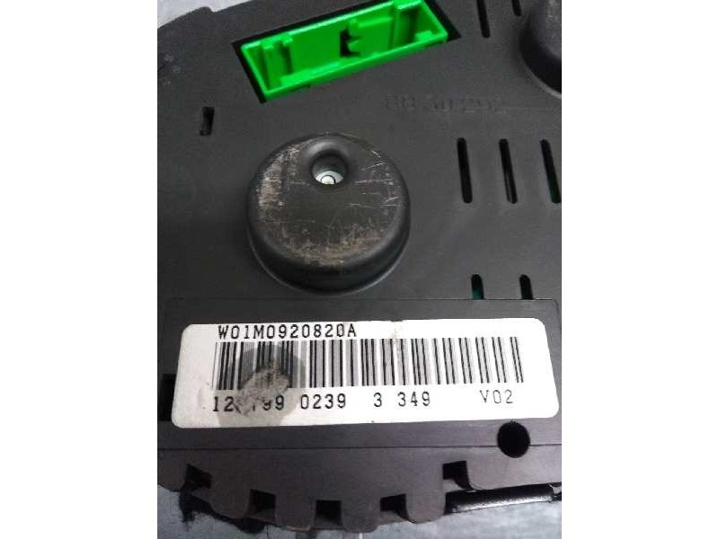 Recambio de cuadro instrumentos para seat toledo (1m2) signo referencia OEM IAM 110080013002 W01M0920820A 