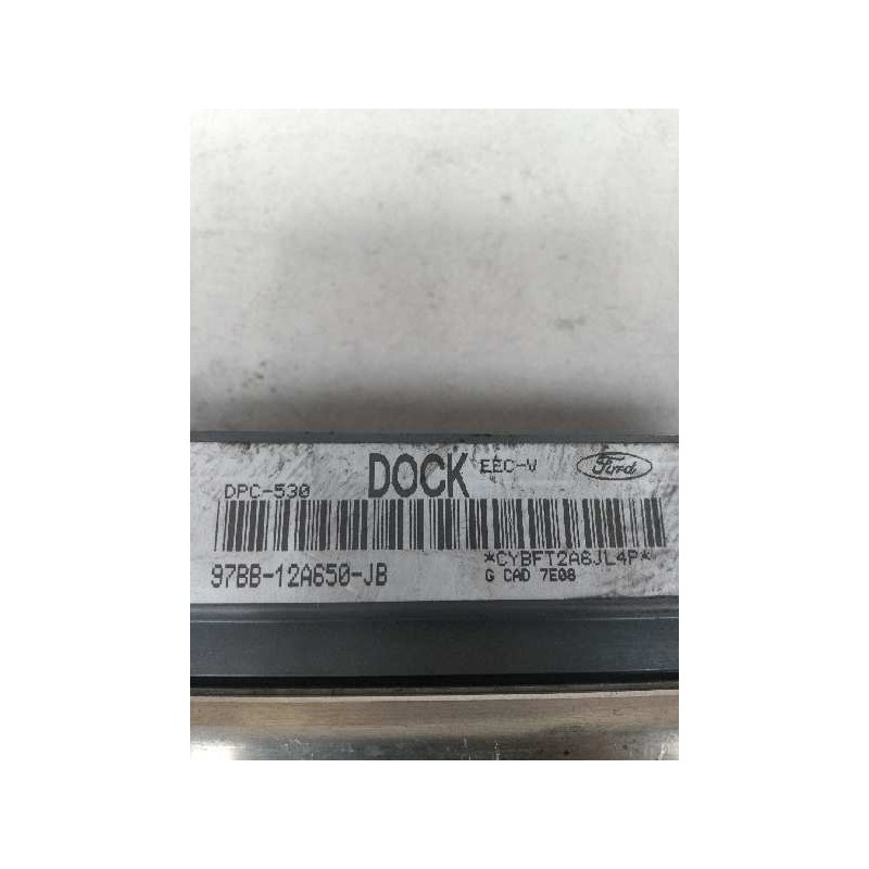 Recambio de centralita motor uce para ford mondeo berlina (gd) 1.8 turbodiesel cat referencia OEM IAM 97BB12A650JB DOCK 