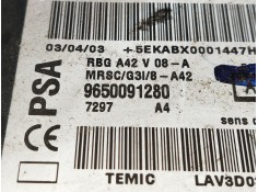 Recambio de centralita airbag para citroen c3 pluriel 1.6 16v sensodrive referencia OEM IAM 9650091280   2