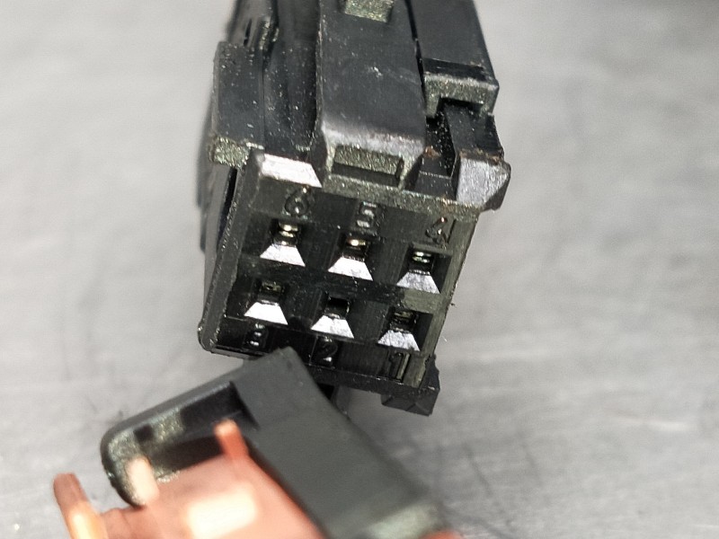 Recambio de retrovisor derecho para citroen c3 pluriel 1.6 16v sensodrive referencia OEM IAM ELECTRICO 2 ENCHUFES 7 CABLES