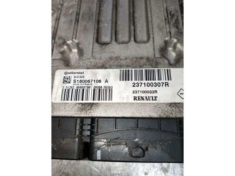 Recambio de centralita motor uce para renault megane iii coupe dynamique referencia OEM IAM S180067106A 237100307R 237100033R