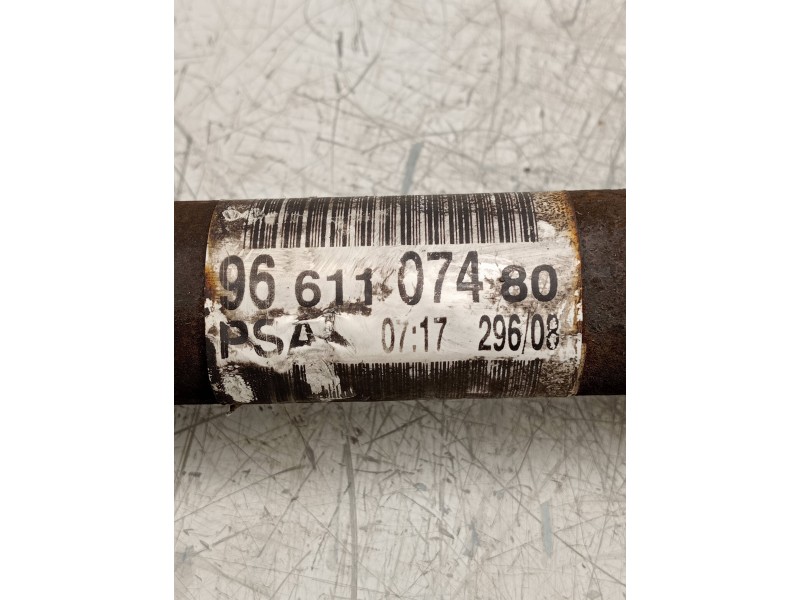 Recambio de transmision delantera derecha para peugeot 308 sw sport referencia OEM IAM 9661107480  