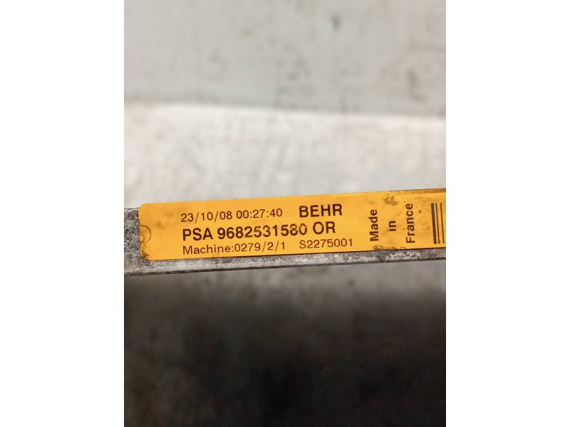 Recambio de condensador / radiador aire acondicionado para peugeot 308 sw sport referencia OEM IAM 9682531580  