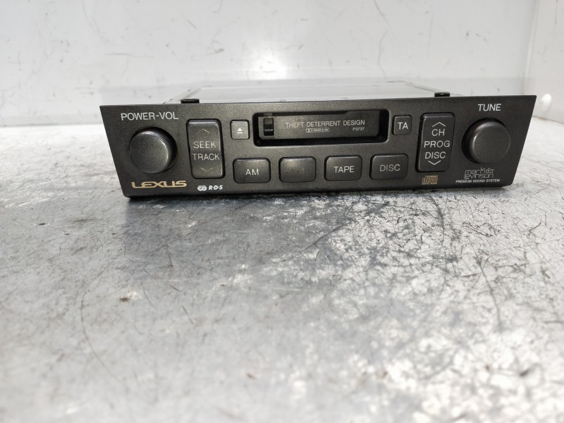 Recambio de sistema audio / radio cd para lexus gs300 (jzs160) básico referencia OEM IAM 861203A870  