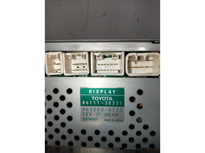 Recambio de pantalla multifuncion para lexus gs300 (jzs160) básico referencia OEM IAM 8611130231 4622000732 