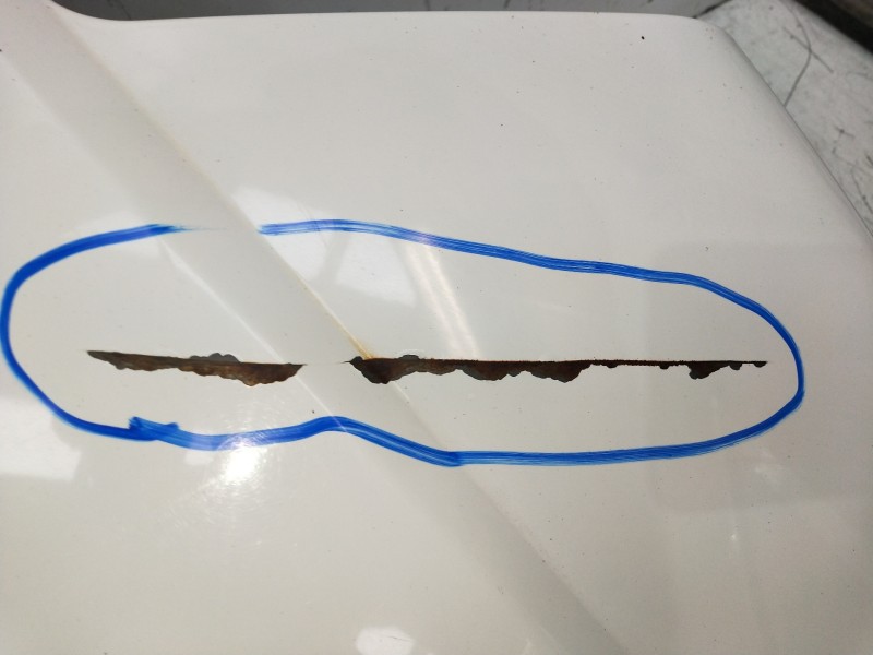 Recambio de capot para citroen c2 furio referencia OEM IAM VERFOTOS  