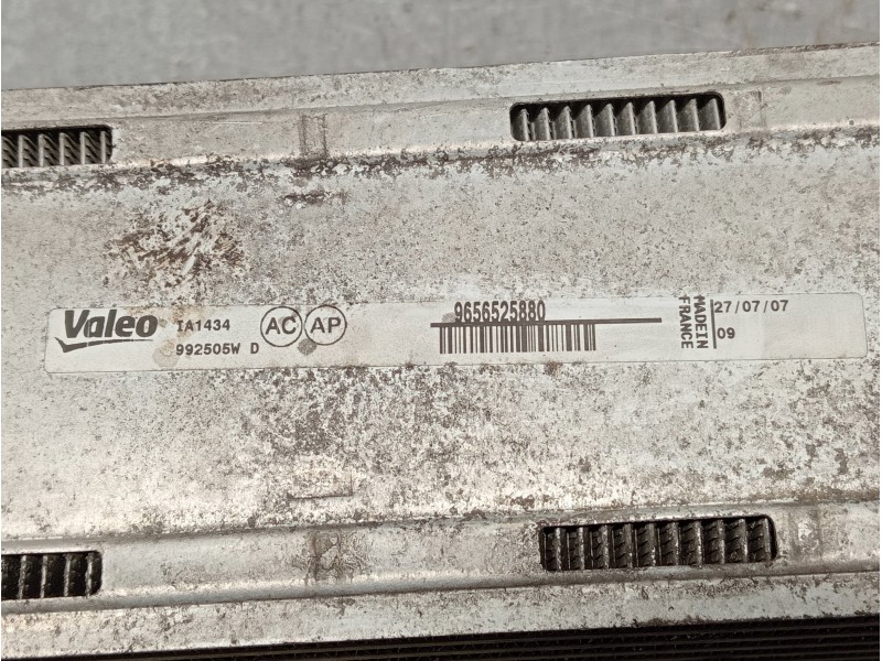 Recambio de intercooler para citroen c4 picasso exclusive referencia OEM IAM 9656525880  