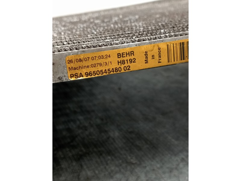 Recambio de condensador / radiador aire acondicionado para citroen c4 picasso exclusive referencia OEM IAM 9650545480  