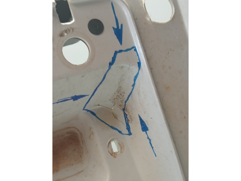 Recambio de faldon trasero para polaris trail boss 325 referencia OEM IAM  CON CAJA TRAS. VER FOTOS