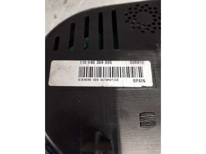 Recambio de cuadro instrumentos para seat leon (1p1) 1.6 bivalent - gasolina / gas licuado del petróleo. gpl referencia OEM IAM 