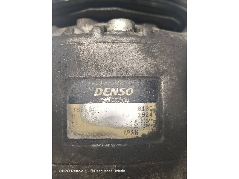 Recambio de compresor aire acondicionado para opel zafira a club referencia OEM IAM 7SB16C  