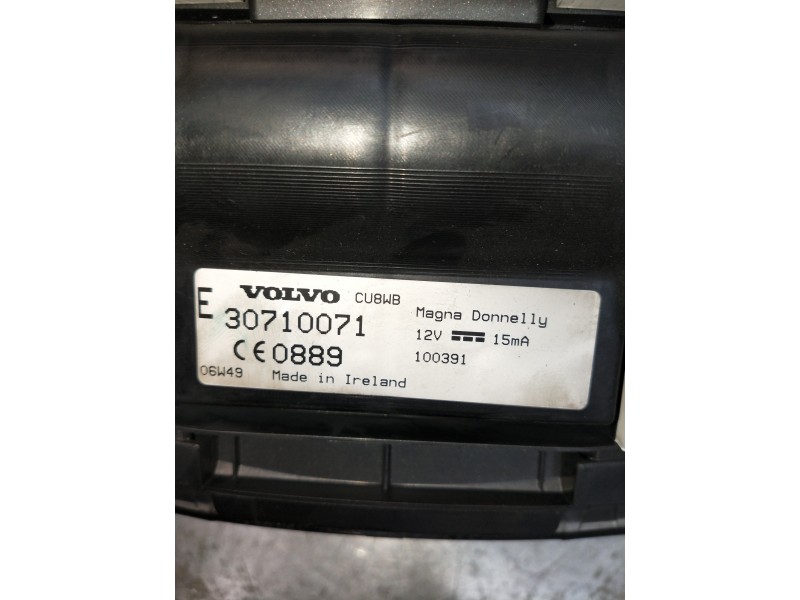 Recambio de cuadro instrumentos para volvo s40 berlina 2.0 d kinetic referencia OEM IAM 30710071 30786344 