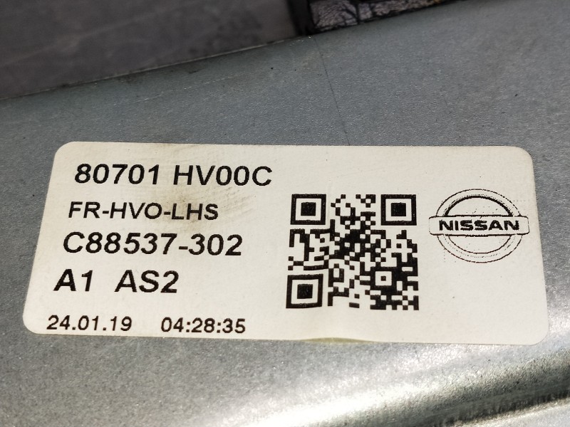 Recambio de elevalunas delantero izquierdo para nissan qashqai (j11) acenta referencia OEM IAM 80701HV00C C88537302 5P