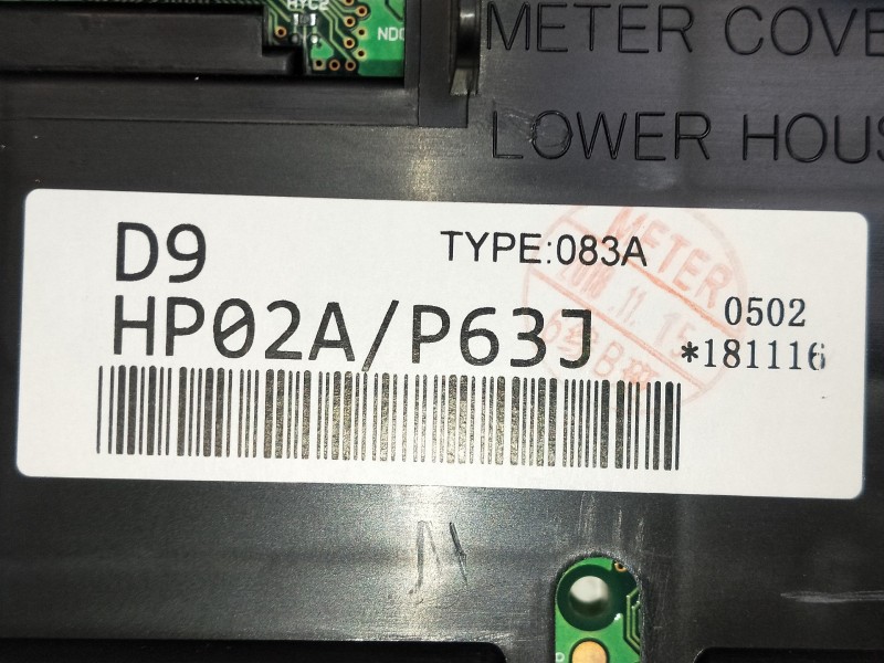 Recambio de cuadro instrumentos para nissan qashqai (j11) acenta referencia OEM IAM D9HP02AP63J  