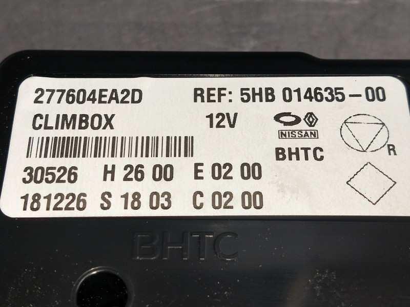 Recambio de modulo electronico para nissan qashqai (j11) acenta referencia OEM IAM 277604EA2D 5HB01463500 