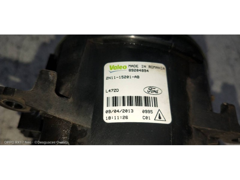 Recambio de faro antiniebla izquierdo para ford focus lim. (cb8) edition referencia OEM IAM 2N1115201AB 89204894 