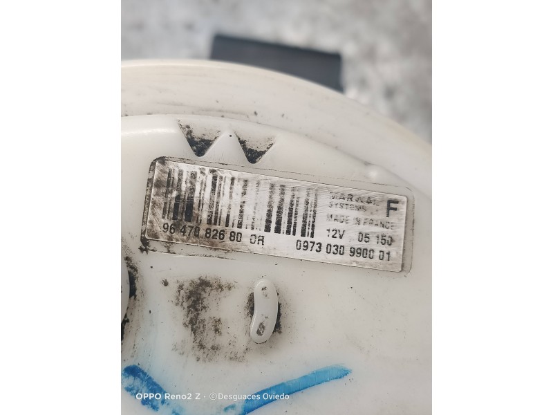 Recambio de bomba combustible para peugeot 407 sr confort referencia OEM IAM 9647082680  