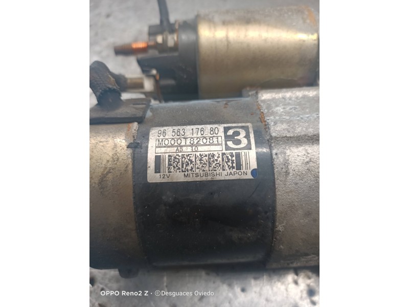 Recambio de motor arranque para peugeot 407 sr confort referencia OEM IAM 9656317880 M000T82081 