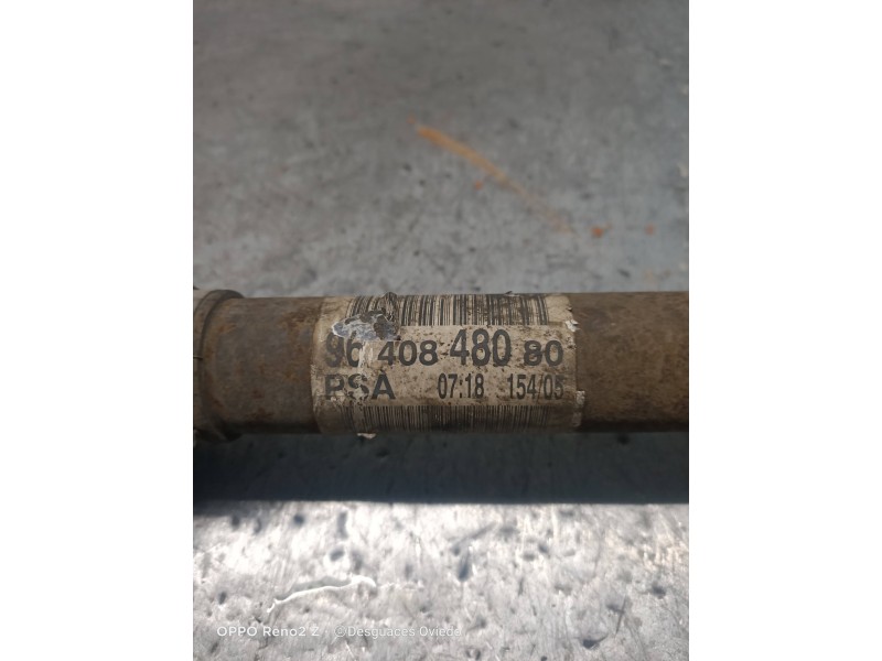 Recambio de transmision delantera derecha para peugeot 407 sr confort referencia OEM IAM 9640848080  