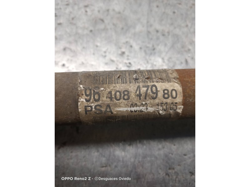 Recambio de transmision delantera izquierda para peugeot 407 sr confort referencia OEM IAM 9640847980  