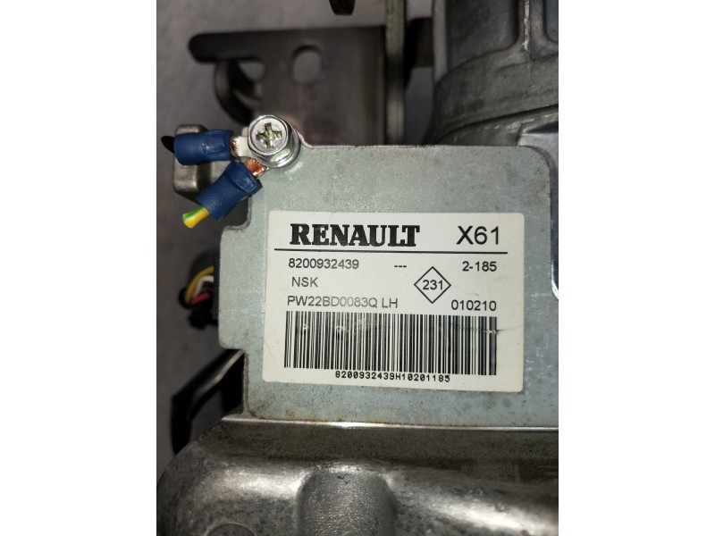Recambio de columna direccion para renault kangoo dynamique referencia OEM IAM 8200932439 PW22BD0083Q 