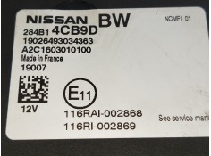 Recambio de modulo electronico para nissan qashqai (j11) acenta referencia OEM IAM 284B14CB9D 19026493034363 A2C1603010100 2