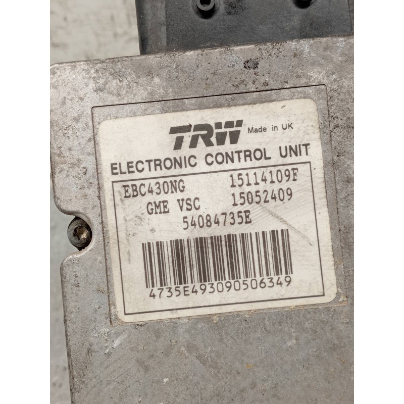 Recambio de abs para saab 9-3 sport hatch 1.9 tid linear sport referencia OEM IAM 54084735E 15114109F 15052409 12773673