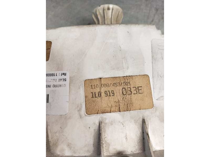 Recambio de cuadro instrumentos para seat toledo (1l) 1.9 turbodiesel cat (aaz) referencia OEM IAM 1L0919033E 110008453005 