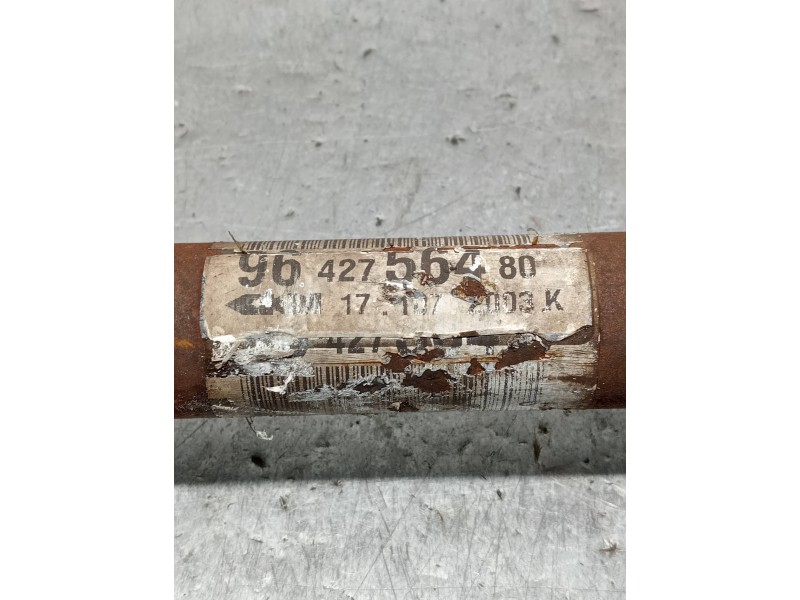 Recambio de transmision delantera derecha para citroen c3 pluriel 1.6 16v sensodrive referencia OEM IAM 9642756480  