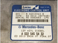 Recambio de centralita motor uce para mercedes clase e (w210) berlina diesel 220 diesel (210.004) referencia OEM IAM A0225455432 2