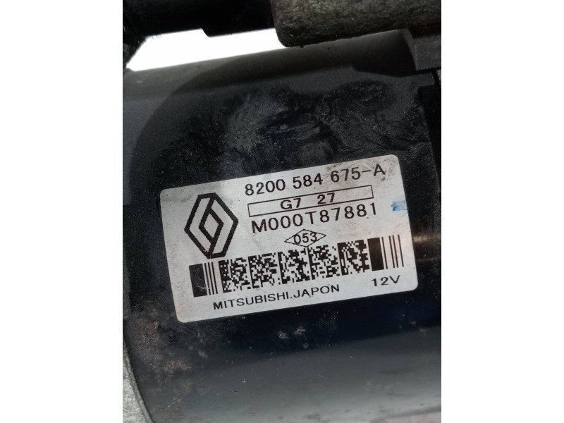 Recambio de motor arranque para renault kangoo (f/kc0) confort expression referencia OEM IAM 8200584675A M000T87881 