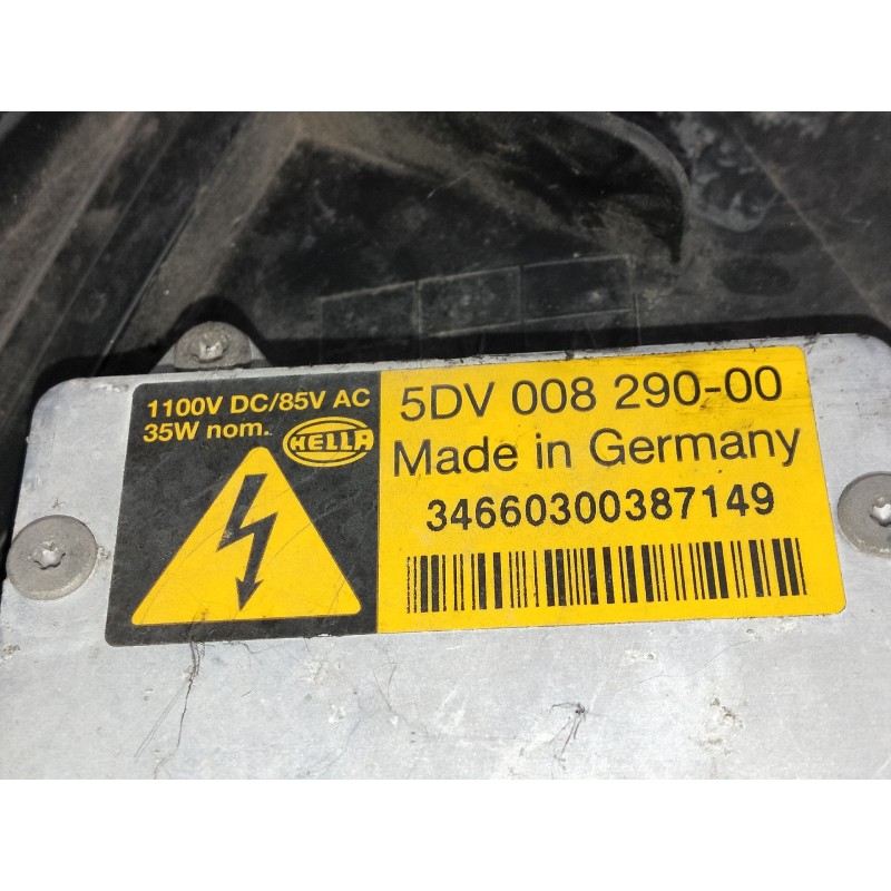 Recambio de faro derecho para saab 9-3 sport hatch 1.9 tid linear sport referencia OEM IAM 5DV00829000 PARA PULIR PATILLA REPARA