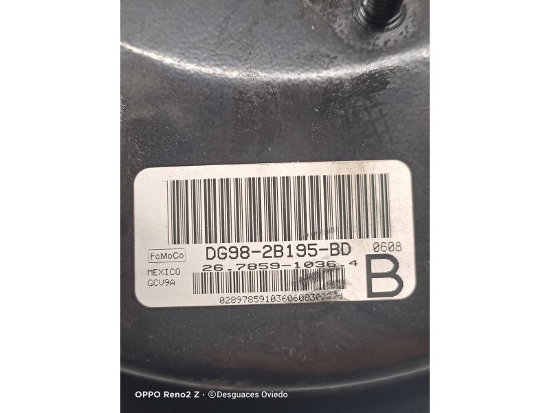 Recambio de servofreno para ford mondeo lim. hybrid vignale referencia OEM IAM DG982B195BD 26785910364 