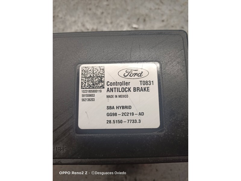 Recambio de abs para ford mondeo lim. hybrid vignale referencia OEM IAM GG982C219AD 28515077333 GG982C555AD