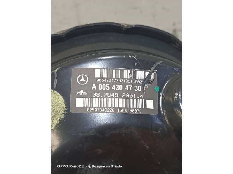 Recambio de servofreno para mercedes clase c (w203) sportcoupe c 220 cdi (la) (203.708) referencia OEM IAM A0054304730 037849200