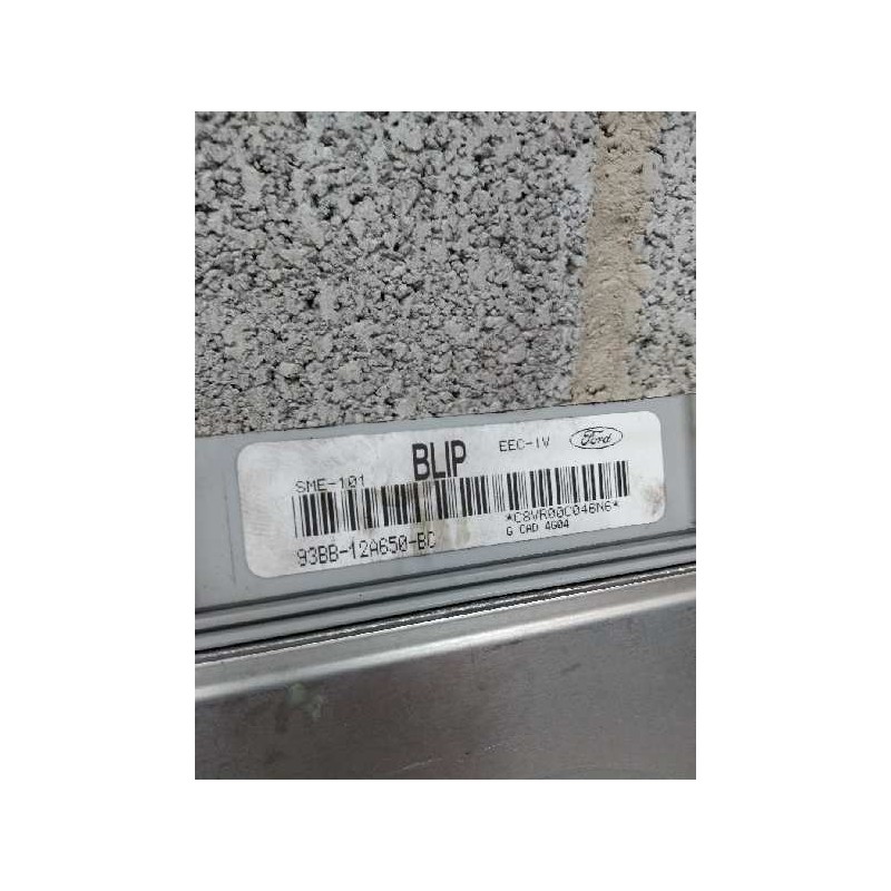 Recambio de centralita motor uce para ford mondeo berlina/familiar (fd) 1.8 16v cat referencia OEM IAM 93BB12A650BC BLIP 