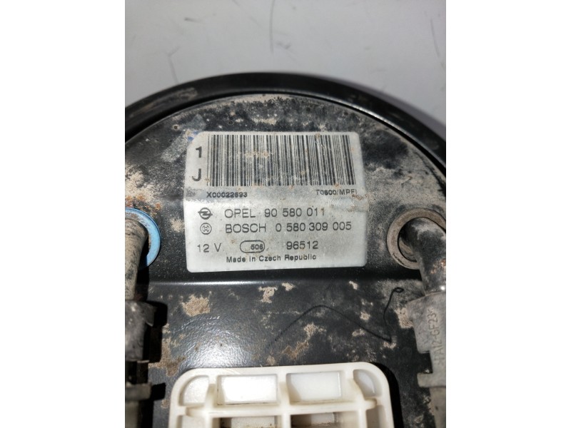 Recambio de bomba combustible para opel zafira a club referencia OEM IAM 0580309005 90580011 